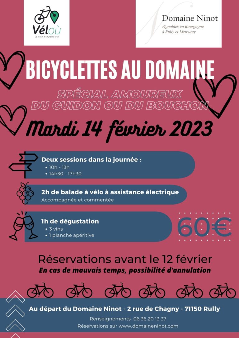 Bicycles at the estate – special Valentine’s Day